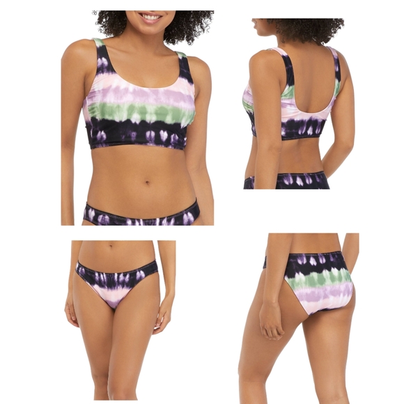 2 piece set True Craft Tie Dye Swimsuit Set, S, NWT - Picture 1 of 15
